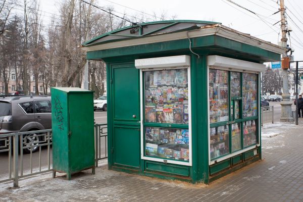 В Воронеже проведут тотальную проверку киосков во дворах многоэтажек