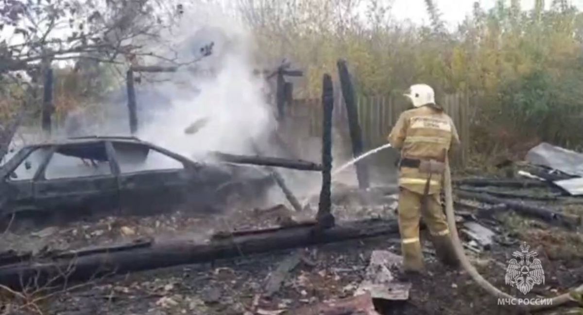 Скрин видео ГУ МЧС по Курской области