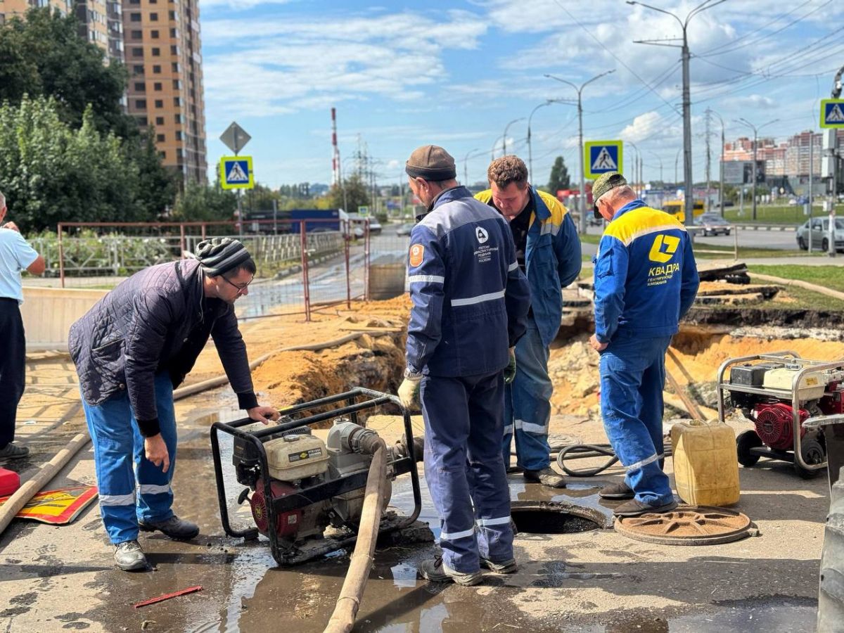 Горячее водоснабжение в липецком Университетском восстановлено в 36 домах