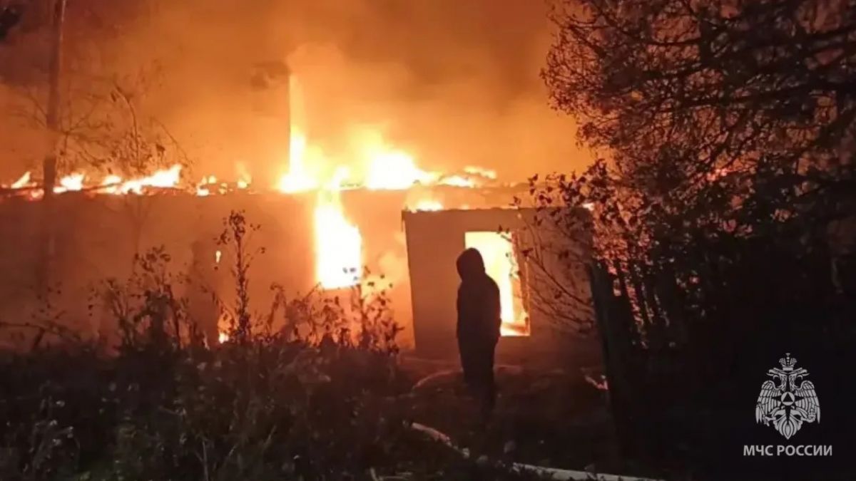 При пожаре в селе Пашково Усманского округа погибла 72-летняя женщина