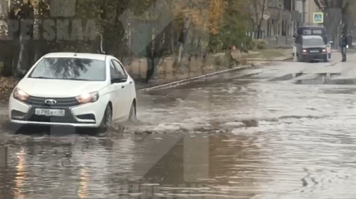скриншот с видео ТГК "Липецкач Новости Липецка"