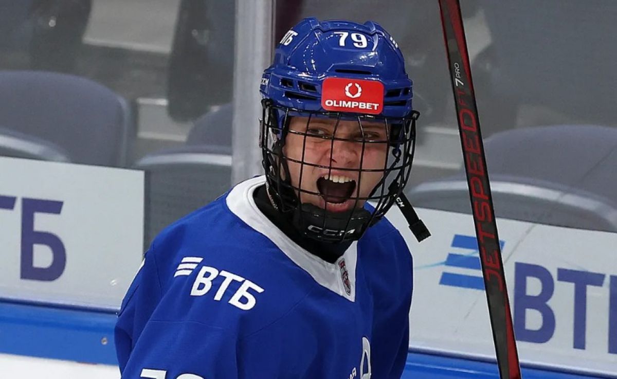 Нападающий московского «Динамо» Михаил Меликов стал лучшим бомбардиром регулярки МХЛ