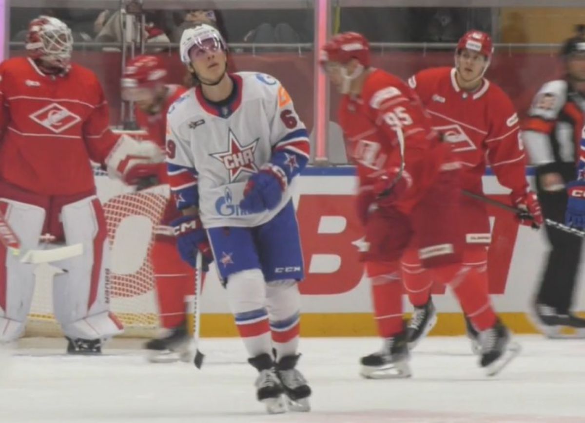 Игорь Ларионов-младший объяснил непростой старт в петербургском СКА